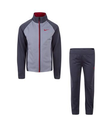 NIKE Baby Boys' Tracksuit 5 Dark Grey(86e132-g1a)/Red