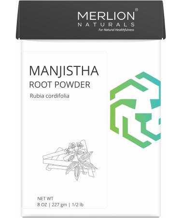 MERLION NATURALS Manjistha Powder 227g - Rubia Cordifolia | Pure and Natural - Buy Online on GoSupps.com