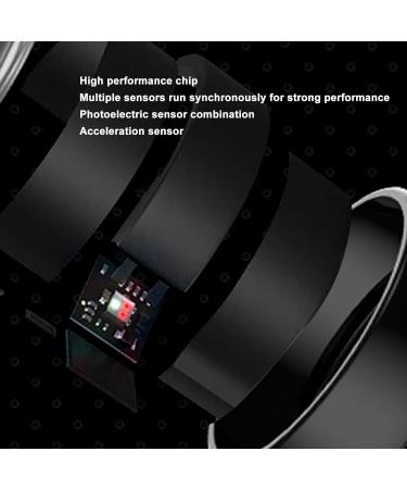 Dadea Smart Ring - Waterproof Stainless Steel Fitness Tracker | Elegant Sleep-Tracking Health Ring | Comfortable & Durable Fashionable Design - Buy Online on GoSupps.com