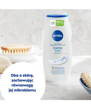 NIVEA Polish NIVEA Creme Soft Cr me Skin care shower gel 250 ml Cr me Soft Cr me care body shower gel 250 ml - Buy Online on GoSupps.com