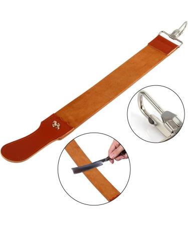 Kosdfoge Real Leather String & Razor - Premium Hairdresser Razor Folding Knife & Sharpener Straps - Buy Online on GoSupps.com