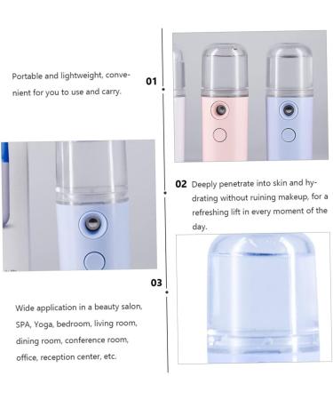 MAGICLULU 1pc Portable Sprayer Steamer Multi-function Practical Charging Durable Beauty Women Plastic Usb - Buy Online on GoSupps.com