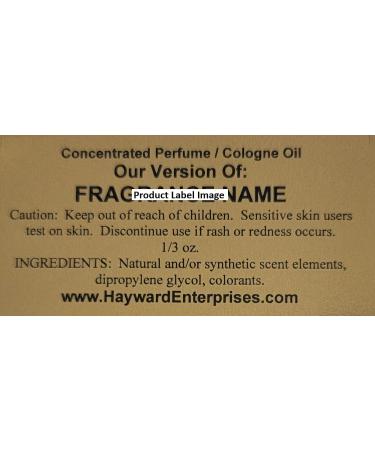 HYWD Enterprises Perfume Oil Compatible to DELINA ROYAL ESSENCE for women Fragrance Rendition Eau de Parfum Scented Oil 1/3 oz. (10ml) Glass Roll on (SCENTS A - E) - Buy Online on GoSupps.com