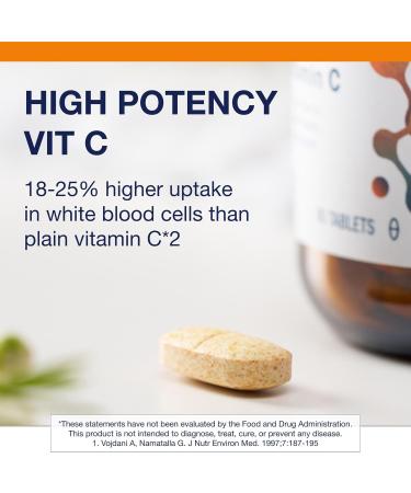 Metagenics Ultra Potent-C 500 - Buffered Vitamin C Supplement for Immune Support Antioxidant Defense & Collagen Formation - Gentle Stomach-Friendly Non-GMO Gluten-Free - 90 Tablets - Buy Online on GoSupps.com