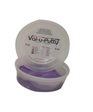 10-3935 Exercise Putty 6 oz. Capacity X-Heavy Plum