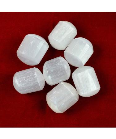 Real Healing Crystals from India - Beginner's Healing Stones for Witchcraft - Tumbled Selenite - Buy Online on GoSupps.com
