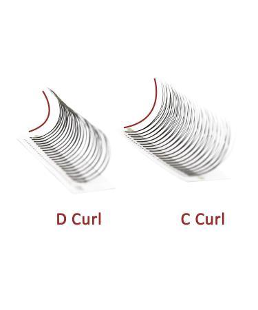 Obeyalash 3D-0.07C 10mm Pre Fanned Volume Lash Extensions - Long Stem Handmade Premade Fans - Buy Online on GoSupps.com