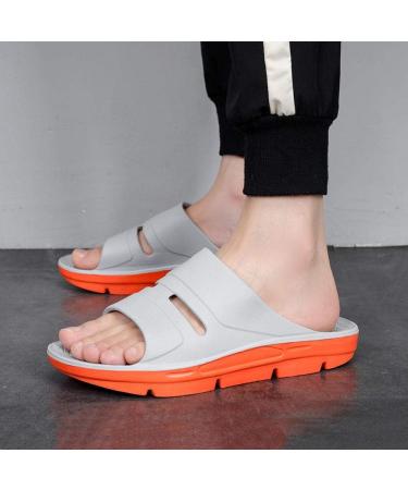 Mllm Girls Slipproof Light Beach Slipper | Non-Slip Gray Women's Flip-Flops | Comfortable Indoor Rehabilitation Shoes EU 41 - Buy Online on GoSupps.com