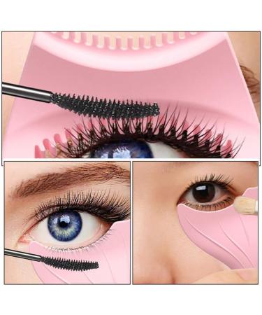 Cabilock 2pcs Mascara Brush Eyeshadow Brush Eye Brow Comb Lash Mascara Guide Lash Shield Eyelash Set - Buy Online on GoSupps.com