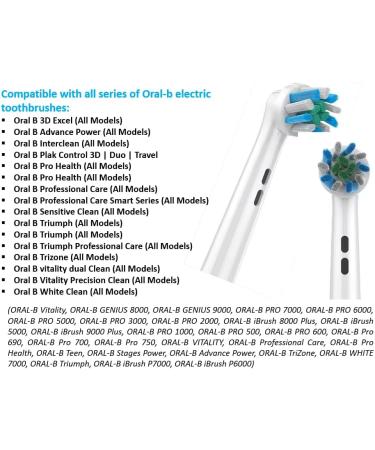 Buy Electric Toothbrush Replacement Heads - Plaque Blast Pack of 8 | Superior Twisted Bristle Refills for Family Oral Health - Buy Online on GoSupps.com
