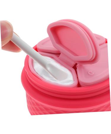 minkissy 5 Sets Cream Box Salve Jar Portable Cosmetic Organizer Silicone Cosmetic Container Leakproof Cosmetic Jar Refillable Cream Jars Storage Box Silica Gel Vacation Little Cream - Buy Online on GoSupps.com