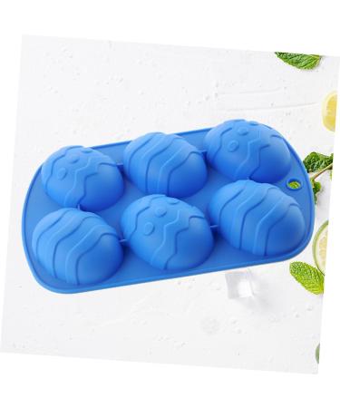 OUNONA 2pcs Jelly Filled Candy Easter Party Cake Easter Dessert Mould Easter Candle Jelly Soap Easter Party Favors Shot Mold Silicone Molds Silicone Fondant Mold Biscuit Egg 2pcs Blue - Buy Online on GoSupps.com