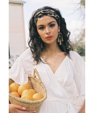 AKTVSHOW Women's Non-Slip Wide Boho Headbands - Stylish Turban Headwraps - Buy Online on GoSupps.com