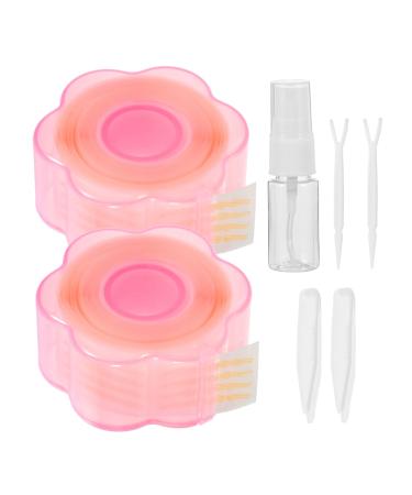 SOESFOUFU 1 Set Lace Double Eyelid Sticker Girl Eye Beauty Tapes Eye Lift Strips Eye Lift Tape for Droopy Lids Makeup Tape Makeup Stickers Lifting Belt Invisible Eyelid Tapes Reel Quincunx 5.3x5.3cm As Shown 1