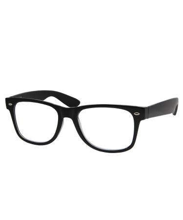 High Magnification Power Readers Reading Glasses 1.00-6.00 Black 3.75 x