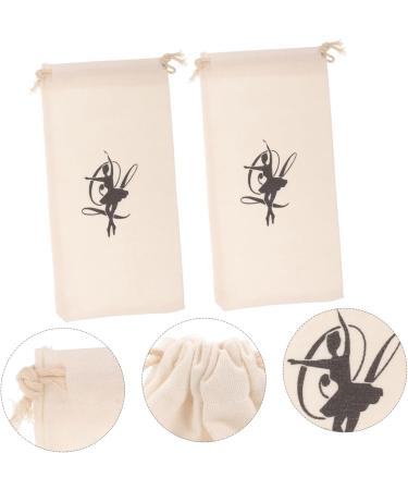 Kombiuda 2-Pack Ballet Shoe Bags with Cord Strain - Quilted Dance Shoe Containers for Girls Travel & Tip Shoe Storage Multi-Purpose Stauba Bag - Perfect for Ballet Enthusiasts - Buy Online on GoSupps.com