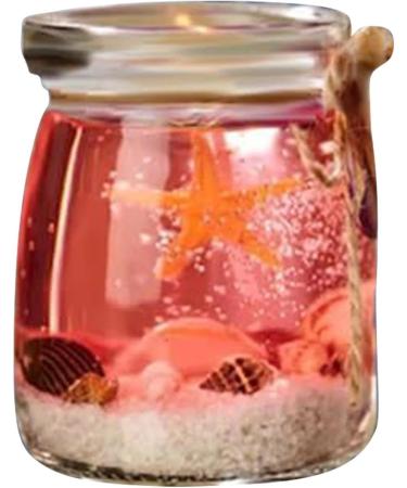 Oceans Theme Gel Candle - Blue Purple Pink Scented | Starfish Whelk Aromatherapy for Meditation & Relaxation | 2024 New Release - Buy Online on GoSupps.com