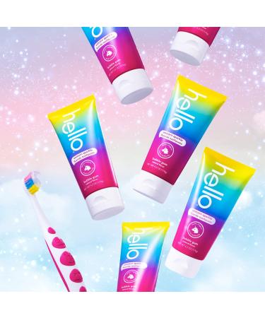 hello Variety (Unicorn Strawberry Dragon) Kids Toothpaste Bundle with Smiling Shark Fluoride Free Fruit Punch Toothpaste 4.2 Ounce - Buy Online on GoSupps.com