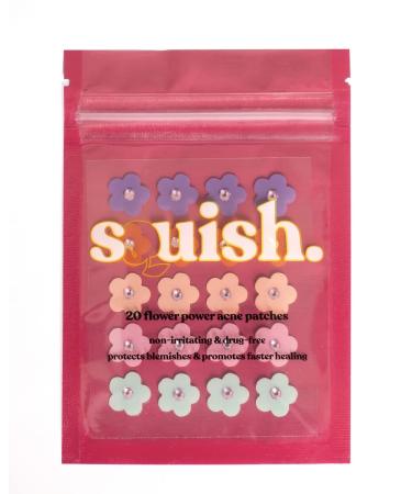 squish Flower Power Acne Patches