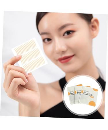 Ipetboom 3 Sets Double Eyelid Sticker Eye Makeup Tool Makeup Supplies Eyelid Strips Snap Tape Cello Tape Glue Tape Double Eyelid Tape Eye Lift Tape Ktape Fiber Eye Patch Invisible 8.2X7.5X0.1CM - Buy Online on GoSupps.com