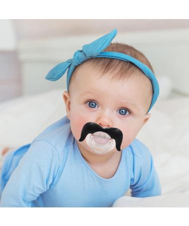 Buy Aixing Cute Newborn Pacifier - Portable Food-Grade Mustache Design for Babies & Toddlers - Buy Online on GoSupps.com