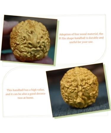 Buy Plafope Wooden Hand Massage Balls | Hand Training & Play Therapy Fitness Balls - Buy Online on GoSupps.com