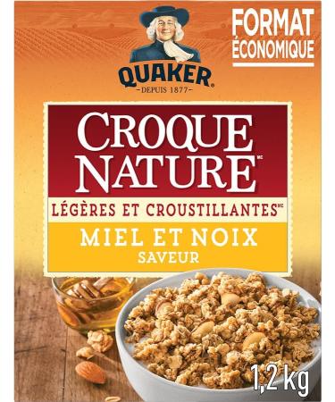 Harvest Crunch Light & Crisp Granola Honey Nut Flavour Value Size 1.2kg - Buy Online on GoSupps.com