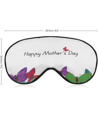 Purple Butterfly Sleeping Mask - Soft Adjustable Eye Cover for Sleep | Perfect Gift for Mother's Day - Buy Online on GoSupps.com