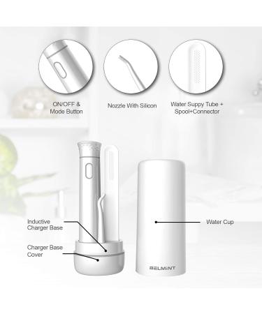 Travel Water Flosser - Portable Oral Irrigator for Deep Teeth & Braces Cleaning | Cordless & Compact for Travel | International Shipping Available - Buy Online on GoSupps.com