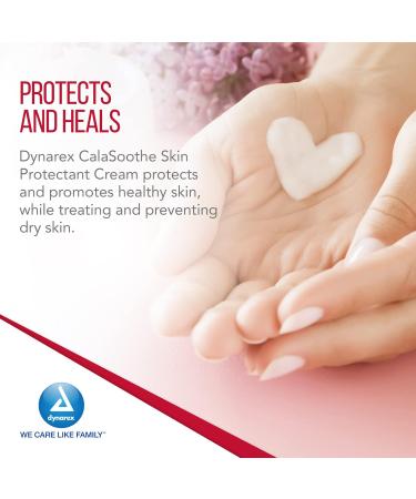 Dynarex CalaSoothe Skin Protectant Cream - 20% Zinc Oxide & 0.4% Menthol for Itch Relief Dryness & Rash - 4 oz Tubes Box of 24 International Shipping Available - Buy Online on GoSupps.com