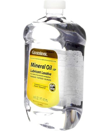 GoodSense Mineral Oil Lubricant Laxative 16 fl oz - Gentle Constipation Relief - Buy Online on GoSupps.com