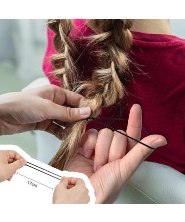 1000 Black Elastic Hair Bands - MORGLES Rubber Bands for Braiding and Hairstyles - Buy Online on GoSupps.com