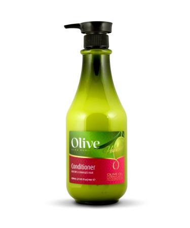 Olive Oil Moisturizing Hair Conditioner with Vitamin E Shea Butter and Oils of Argan Jojoba Seed and Wheat Germ for Dry and Damaged Hair