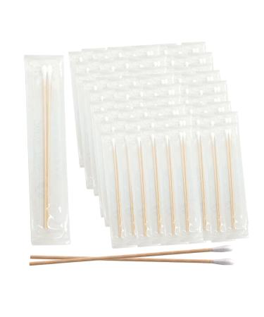 200 Sterile Cotton Tipped Applicators 6   - Long 6 inch Wooden Medical Cotton Tip Applicator Swabsticks with Shaft and Soft Swabs for Location Application  Cleaning  Crafts and More 1