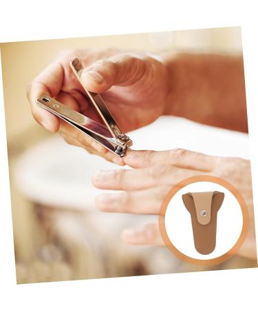 WOFASHPURET Grooming Clippers Grooming Beauty Cuticle Cuticle Pouch Holder Scissor Holder Bag Grooming Scissor Bag Manicure Leather Bag Holder - Buy Online on GoSupps.com