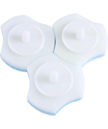 Clyictz Toilet Bowl Refills 50 Count Upgraded Material Disposable Toilet Cleaning Sponges Heads Toilet Brush Refills Easy Install - Buy Online on GoSupps.com