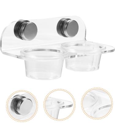 Hohopeti 5 Sets Magnetic Water Feeder Gecko Feeding Cups Comida Gecko Crestado Reptile Food Cups Worm Plastic - Buy Online on GoSupps.com