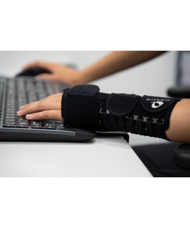 V-136LR Left Wrist Splint - Adjustable Carpal Tunnel Relief Brace | Breathable Support & Comfort | Mbrace Air - Buy Online on GoSupps.com