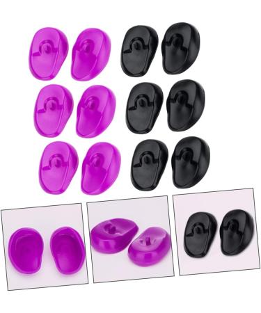 Mipcase 6 Cache Oreilles Silicone pour Coloration Capillaire Protection Auditive tanche et Confortable Accessoires Coiffure Usage Personnel et Salon - Buy Online on GoSupps.com