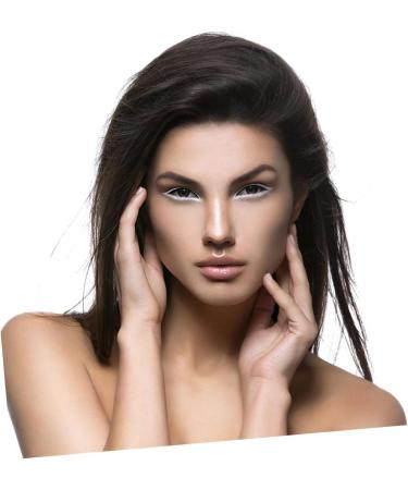 FOYTOKI 72 Pcs Eyeliner Pencil Makeup Supply Pigment Brow Liner Pencil Makeup Eyeshadow White Wooden Pole - Buy Online on GoSupps.com