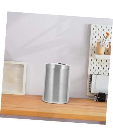 Garneck 6 Pack Toothbrush Holder Organizer - Stainless Steel Toothbrush Stand & Pencil Cup - Stylish Metal Rack for Shared Use - 9x6x6cm - Buy Online on GoSupps.com