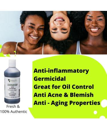 Buy Juka's Organic Co. Authentic African Liquid Black Soap - Lavender Scented 16oz | Women-Made International Shipping - Buy Online on GoSupps.com