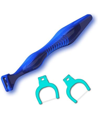 Smile Evolutionary Clean Dental Flossers Kit - 1 Mid-Length Handle +100 Extra Strength Refills - Buy Online on GoSupps.com