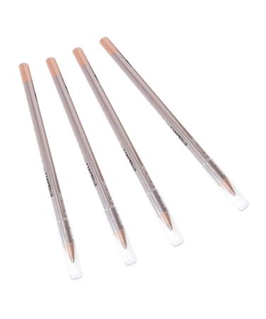 Healvian 4pcs Concealer Pen Dark Circle Concealer Highlighter Stick Cover up Makeup Concealer Wooden 1 g (Pack of 1) Ivory