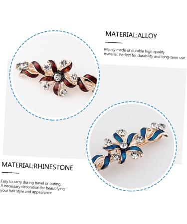 FRCOLOR 4 Pairs Branch Leaf Hairpin Bling Hair Clips Girl Hair Clips Bridal Headpieces for Wedding Bride Headpieces for Wedding Crystal Clips Accessories The Flowers Headgear Alloy Miss - Buy Online on GoSupps.com