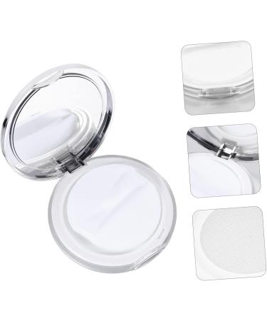 DOITOOL 6 Pcs Loose Powder Box 5g Powder Case Travel Mirror Box Silverx3pcs 7.5x7.5cmx3pcs - Buy Online on GoSupps.com