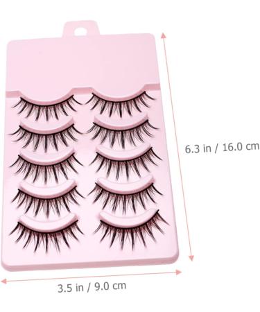 Housoutil 15 Pairs Fake Eyelashes Women Fake Lash Fluffy Lash Extensions Salon Lash Extensions Eyelashes Dramatic Long Thick Diy Fake Eyelash False Lash Girl Miss Fiber Extend - Buy Online on GoSupps.com
