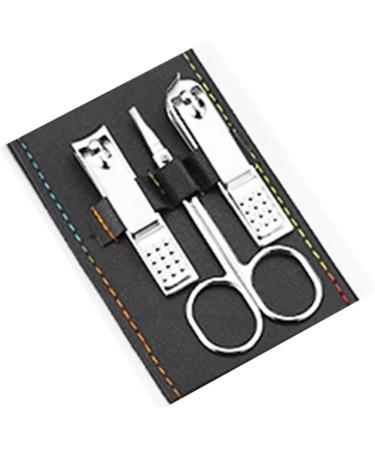 8 Pieces Pedicure Kit Nail File Pusher Tweezers Beauty Care Instruments Set with Leather Pouch (Color : Green) - Buy Online on GoSupps.com