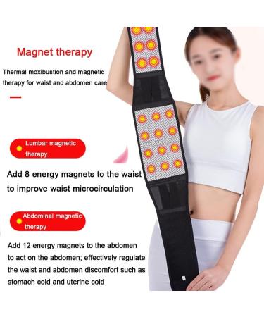 Lordosis Support & Magnetic Therapy Belt for Back Pain Relief | Adjustable Tourmaline Compression - XL/XXL & S Sizes Available - Buy Online on GoSupps.com