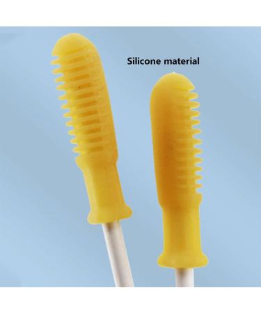 Buy 30x Baby Tongue Brushes - Disposable Infant Care for 0-36 Months with Paper Handle - Safe & Hygienic Oral Care - Buy Online on GoSupps.com